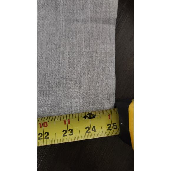 H&M Heather Gray Slacks Womens Sz 14 Trouser Work Office Pants Flat Front Career - Picture 7 of 16